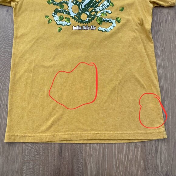 Eddyline Brewery T-Shirt Men Medium Crank Yanker India Pale Ale Beer MTB - Picture 14 of 15